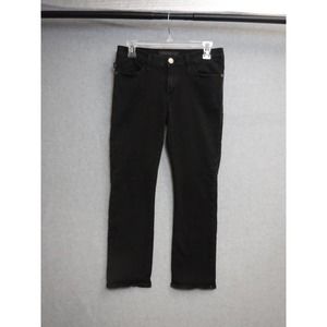 Rock and Republic Size 10 Kendal Jean Black Dark Wash